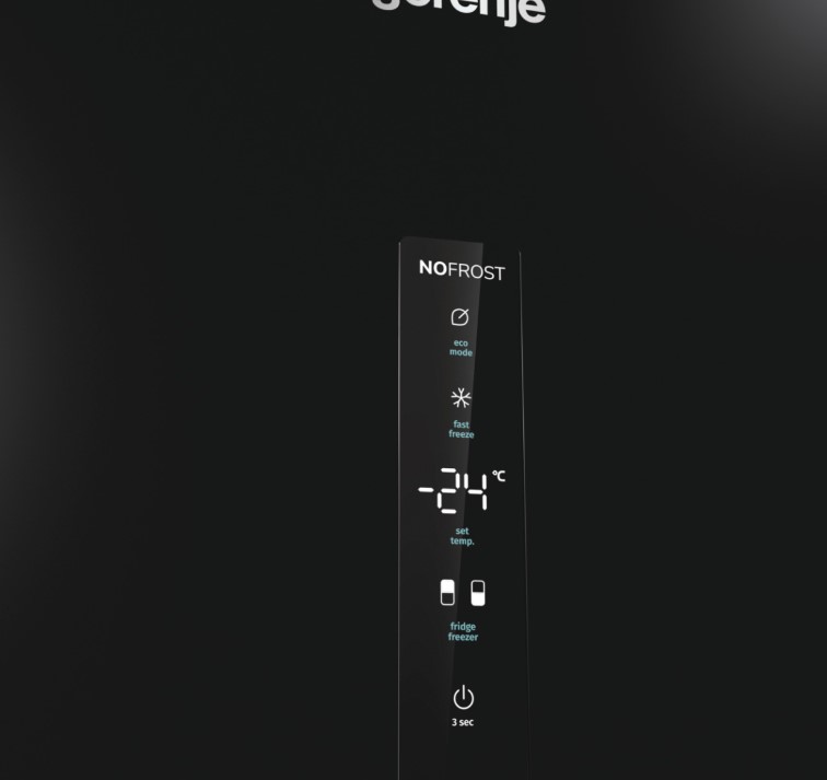 Gorenje NoFrostPlus-Kühl-/ Gefrierkombination - 200 cm - schwarz – Bild 10