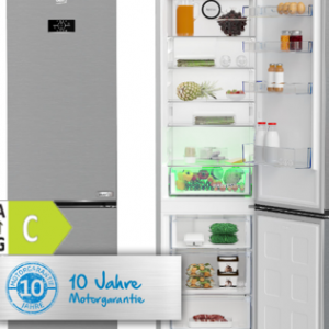 Beko B 5 RCNA 406 HXB 1 No Frost Kühl-/ Gefrierkombination - 203,5 cm - Edelstahl-Look