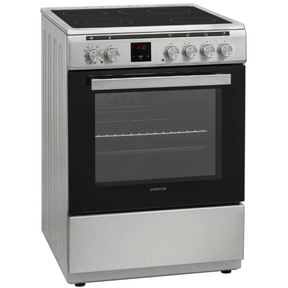 Geratek Standherd - 60cm - Edelstahl / Inox