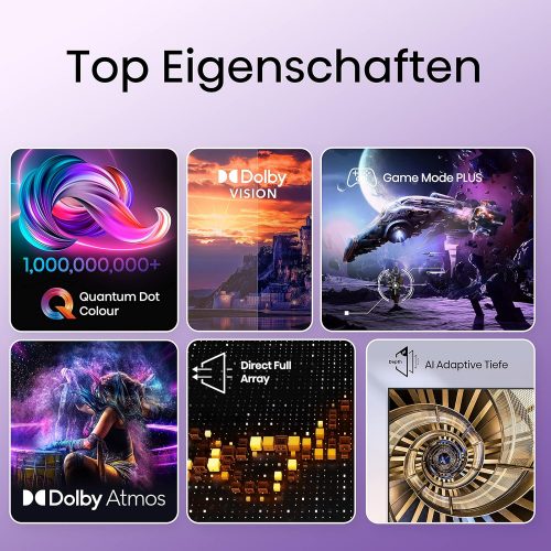 Hisense TV 55E7KQ Verpackungsschaden. 2 Jahre Garantie – Bild 2