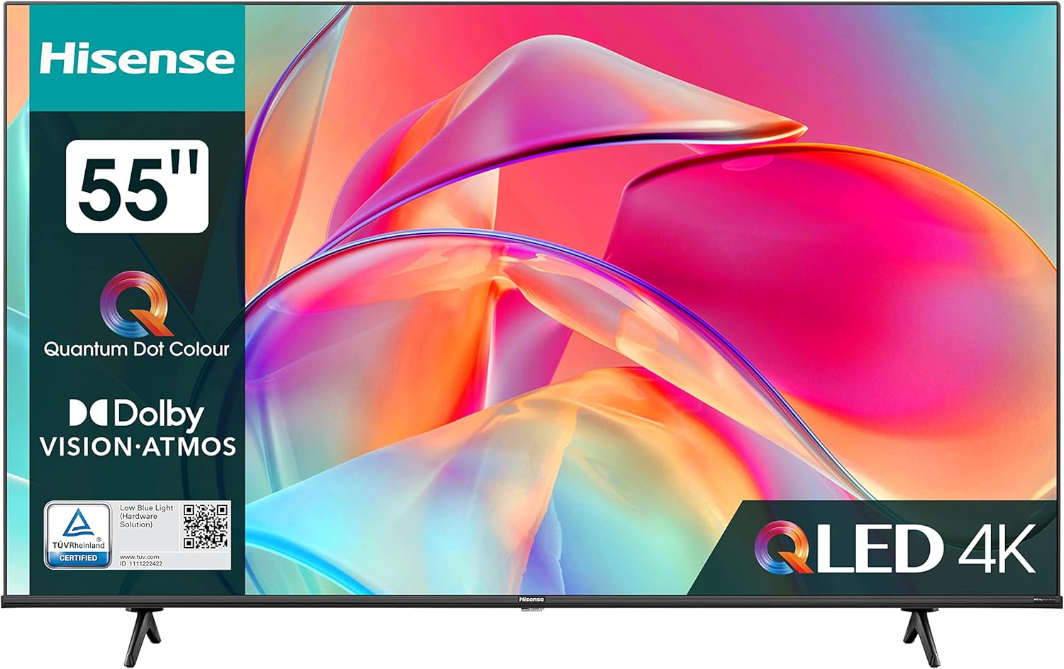 Hisense TV 55E7KQ Verpackungsschaden. 2 Jahre Garantie