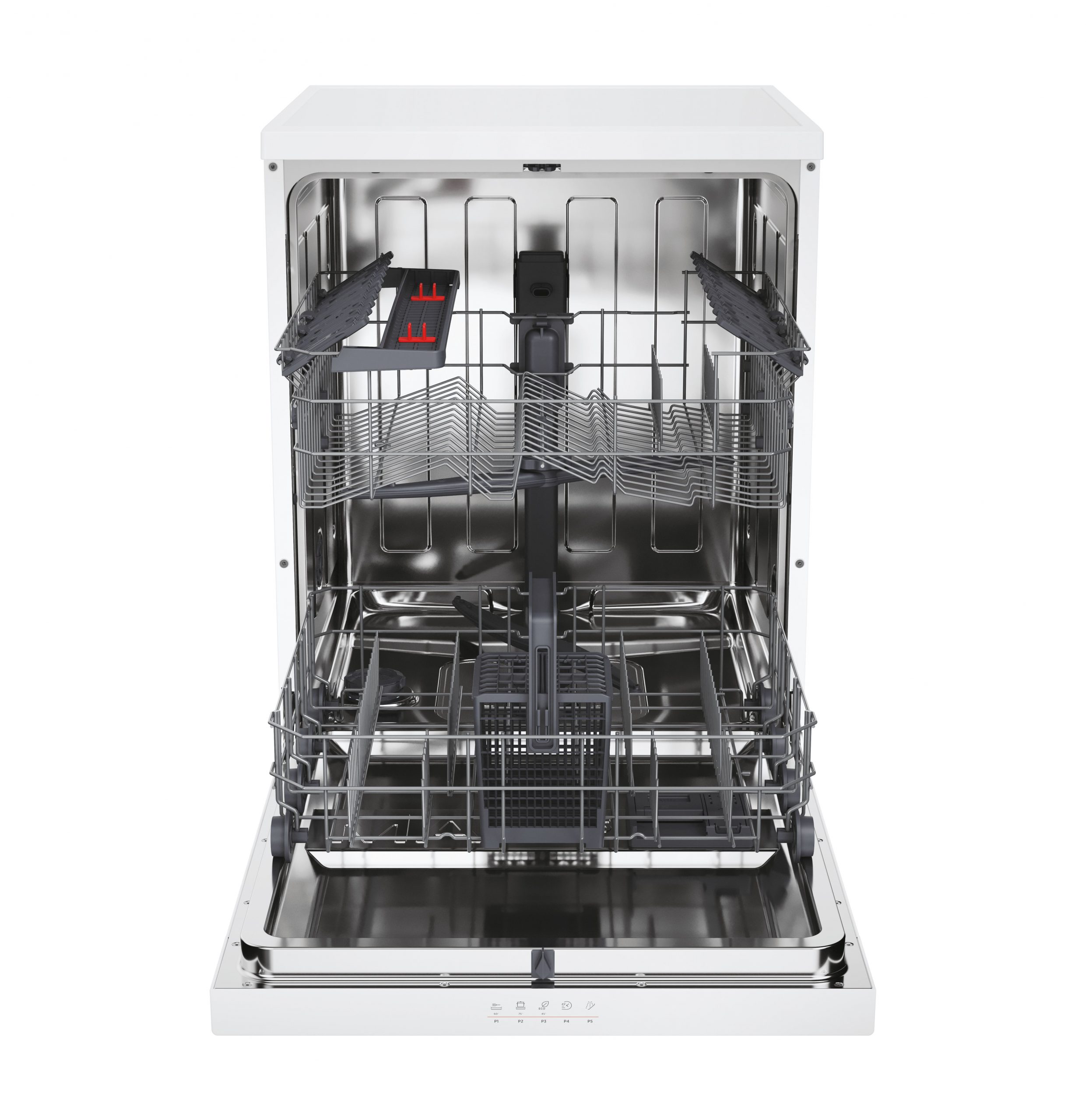 Hoover HF 3E 7L0W Stand-Geschirrspüler - 60 cm - weiß – Bild 5