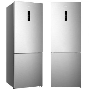Gorenje 70 cm breit Kühl-/ Gefrierkombination No Frost - 201 cm - Edelstahl - NRK 720 CAXL 4 *C*